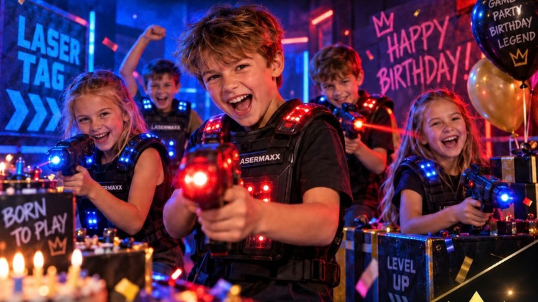 LaserTag Exklusiv Kindergeburtstag bei Kings Laser in Brühl © Kings Laser